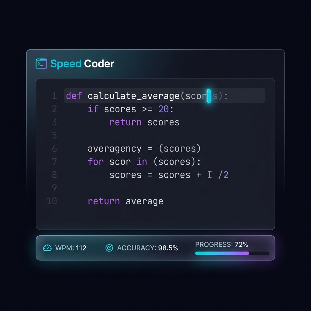 Speed Coder